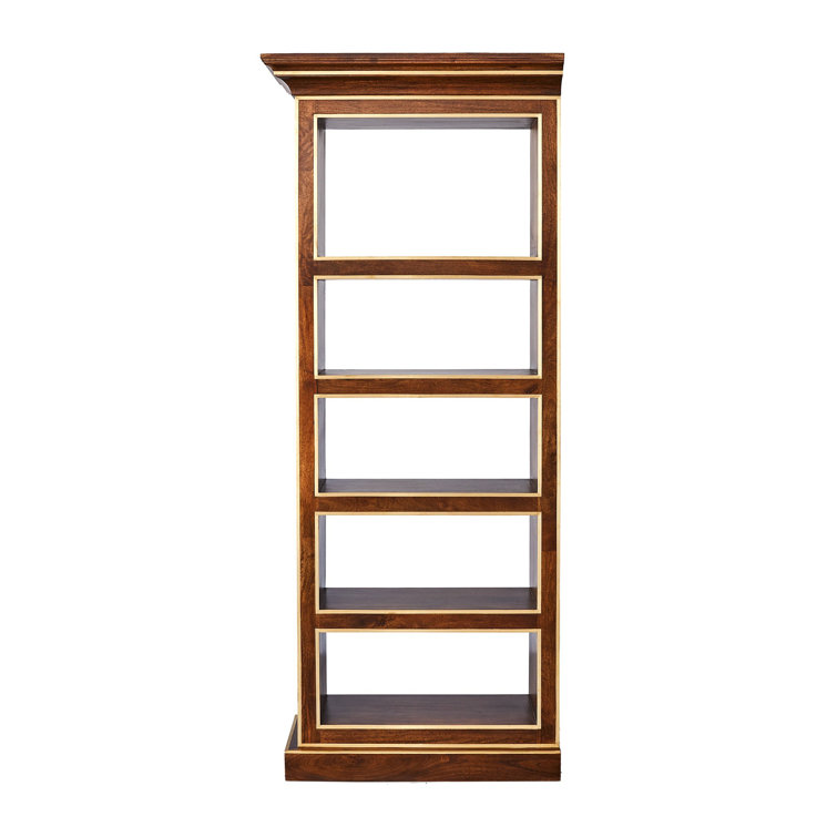 Global Views Left Library Bookcase Wayfair